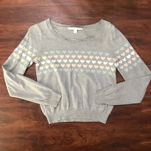 Lauren Conrad Heart Sweater Size S